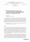 Research paper thumbnail of Scientometrijski aspekt vrednovanja znanstvenoga rada na području prirodnih znanosti za razdoblje 1991-2005/Scientometric aspect of evaluating scientific performance in the field of natural sciences from 1991-2005