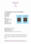 Research paper thumbnail of A Pleasure of Life in Words: a Festschrift for Angela Downing. Vols. I & II (2006)