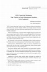 Research paper thumbnail of Nehemia Levtzion, XVIII. Yüzyıl Sufi Tarikatları - Yapı, Teşkilat ve Ritüel Bakımından Meydana Gelen Değişimler [Eighteenth-century Sufi Brotherhoods: Structural, Organizational and Ritual Changes], Tasavvuf: İlmî ve Akademik Araştırma Dergisi, 2012, cilt: XIII, sayı: 29, s. 147-162