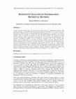 Research paper thumbnail of SENSITIVITY ANALYSIS OF INFORMATION RETRIEVAL METRICS