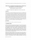 Research paper thumbnail of APPLYING AN ARABIC CONVERSATIONAL AGENT IN THE JORDANIAN E-GOVERNMENT