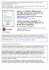 Research paper thumbnail of Fooling around on Facebook: The Perceptions of Infidelity Behaviors on Social Networking sites