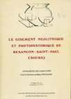 Research paper thumbnail of PETREQUIN P. (ed.), 1978.- Le gisement néolithique et protohistorique de Besançon Saint-Paul. Annales Littéraires de l'Université de Besançon, Archéologie 30, Paris, Les Belles Lettres