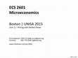 Research paper thumbnail of Microeconomics (ECS2601) 11 - Pricing with market power (Ch 11)