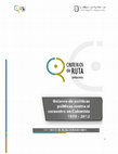 Research paper thumbnail of Balance de políticas públicas contra el secuestro en Colombia 1970 – 2012 (2013)