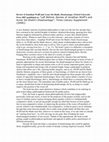 Research paper thumbnail of Review of A de Shalit´s and J Wolff´s Disadvantage