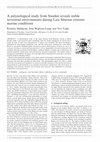 Research paper thumbnail of A palynological study from Sweden reveals stable terrestrial environments during Late Silurian extreme marine conditions