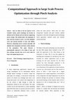 Research paper thumbnail of Computational Approach to large Scale Process Optimization through Pinch Analysis