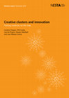 Research paper thumbnail of Creative clusters and innovation