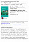 Research paper thumbnail of Life in a shrimp zone: aqua- and other cultures of Bangladesh's coastal landscape