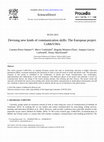 Research paper thumbnail of Devising new kinds of communication skills: The European project CoMoViWo