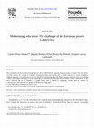 Research paper thumbnail of Modernizing education: The challenge of the European project CoMoViWo