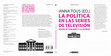 Research paper thumbnail of La política en las series de televisión. Entre el cinismo y la utopía