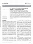 Research paper thumbnail of ZnO nanowires as effective luminescent sensing materials for nitroaromatic derivatives