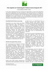 Research paper thumbnail of Eine Agenda zur Umsetzung der Schutzverantwortung bis 2017 (Genocide Alert Policy Brief 11/2013)