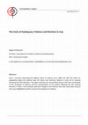 Research paper thumbnail of O’Driscoll, Dylan.  (2014). ‘The Costs of Inadequacy: Violence and Elections in Iraq.’ Ethnopolitics Papers, vol 27, pp. 1-29.