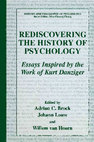 Research paper thumbnail of Rediscovering the History of Psychology: Essays Inspired by the Work of Kurt Danziger (2004)