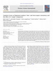 Research paper thumbnail of Cognitive issues in fingerprint analysis: Inter- and intra-expert consistency and the effect of a ‘target’ comparison