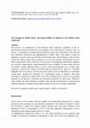 Research paper thumbnail of The Struggle for Public Space: The Hypervisibility of Migrants in the Italian Urban Landscape