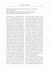 Research paper thumbnail of Βιβλιοκριτική - Max Weber Το Χρηματιστήριο (2014)