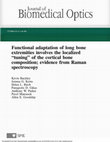 Research paper thumbnail of Functional adaptation of long bone extremities involves the localized “tuning” of the cortical bone composition; evidence from Raman spectroscopy