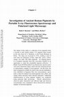 Research paper thumbnail of 2013.  “Investigation of Ancient Roman Pigments by Portable X-ray Fluorescence Spectroscopy and Polarized Light Microscopy.” In Archaeological Chemistry. American Chemical Society Symposium Series. Edited by R. A. Armitage and J. Burton.*