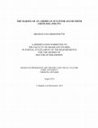 Research paper thumbnail of The Making of an American Sculptor: David Smith Criticism, 1938-1971 (PhD diss., York University, 2014)