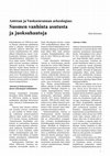 Research paper thumbnail of Antrean ja Vuoksenrannan arkeologiaa:  Suomen vanhinta asutusta  ja juoksuhautoja (a popular paper in Finnish) (2013)