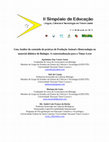 Research paper thumbnail of 2015_Uma Análise do conteúdo de práticas de Produção Animal e Biotecnologia no material didático de Biologia: A contextualização para o Timor-Leste.