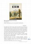 Research paper thumbnail of Fatih Orta, "Doğu Avrupa Türk Mirasının Son Kalesi Kırım", Tarih Kritik Dergisi, S.1, Ekim 2015, s.23-27.