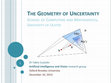 Research paper thumbnail of THE GEOMETRY OF UNCERTAINTY