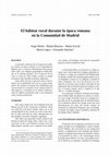 Research paper thumbnail of El hábitat rural durante la época romana en la Comunidad de Madrid