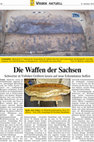 Research paper thumbnail of Die Waffen der Sachsen. Schwerter in Visbeker Gräbern lassen auf neue Erkenntnisse hoffen, in: Visbek aktuell (Oktober 2015) 18 (newspaper article).