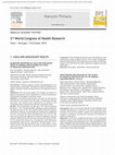 Research paper thumbnail of ASSESSMENT OF DAILY LIVING ACTIVITIES IN A GENDER PERSPECTIVE: A STUDY OF OLDER PEOPLE FROM LOUSÃ