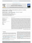 Research paper thumbnail of Carbon footprint in different beef production systems on a southern
Brazilian farm: a case study