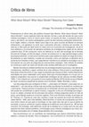 Research paper thumbnail of Revista Española de Investigaciones Sociologicas (REIS) Howard  Becker (2014) "What About Mozart? What About Murder? Reasoning from Cases." The University of Chicago Press