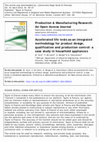 Research paper thumbnail of Accelerated life tests as an integrated methodology for product design, qualification and production control: a case study in the household appliance