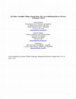 Research paper thumbnail of Pay policy variability within a French firm: the case of skill-based pay in a process technology context