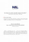 Research paper thumbnail of Les étapes de carrière sont-elles toujours d'actualité ?