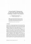 Research paper thumbnail of German Health IT Infrastructure: A Large-Scale Network Alleviating Challenges in Health IT Development