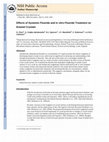 Research paper thumbnail of Effects of Systemic Fluoride and in vitro Fluoride Treatment on Enamel Crystals