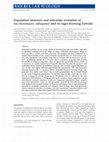 Research paper thumbnail of Population structure and reticulate evolution of Saccharomyces eubayanus and its lager-brewing hybrids