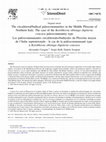 Research paper thumbnail of The circalittoral/bathyal paleocommunities in the Middle Pliocene of Northern Italy: The case of the Korobkovia oblonga–Jupiteria concava paleocommunity type