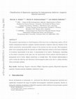 Research paper thumbnail of Classification of dispersion equations for homogeneous, dielectric-magnetic, uniaxial materials