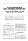 Research paper thumbnail of Biochemical systematics and patterns of genetic divergence between the Troglophilus species of Crete and Rhodos (Orthoptera, Rhaphidophoridae)