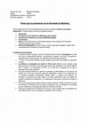 Research paper thumbnail of Pautas para Novedades Marketing1