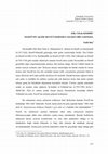 Research paper thumbnail of EHL-İ HAK KİMDİR? NESEFİ'NİN AKAİD METNİ ÜZERİNDEN GELİŞEN BİR TARTIŞMA