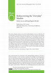 Research paper thumbnail of (with Mayanthi Fernando) Rediscovering the "Everyday" Muslim. Notes on an anthropological divide (2015)