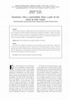 Research paper thumbnail of Humanismo crítico y espectralidad. Notas a partir de dos textos de Aimé Césaire Critical humanism and spectrality. Notes starting with two texts of Aimé Césaire