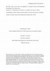 Research paper thumbnail of Cyberbullying in context: Direct and indirect effects by low self-control across 25 European countries